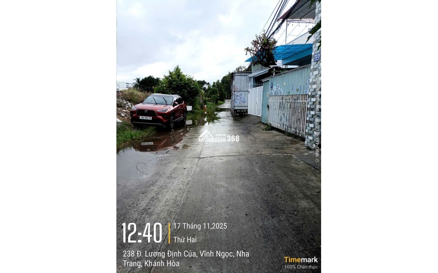 Bán 2 căn nhà vườn, phố Lương Định Của, Vĩnh Ngọc, Nha Trang